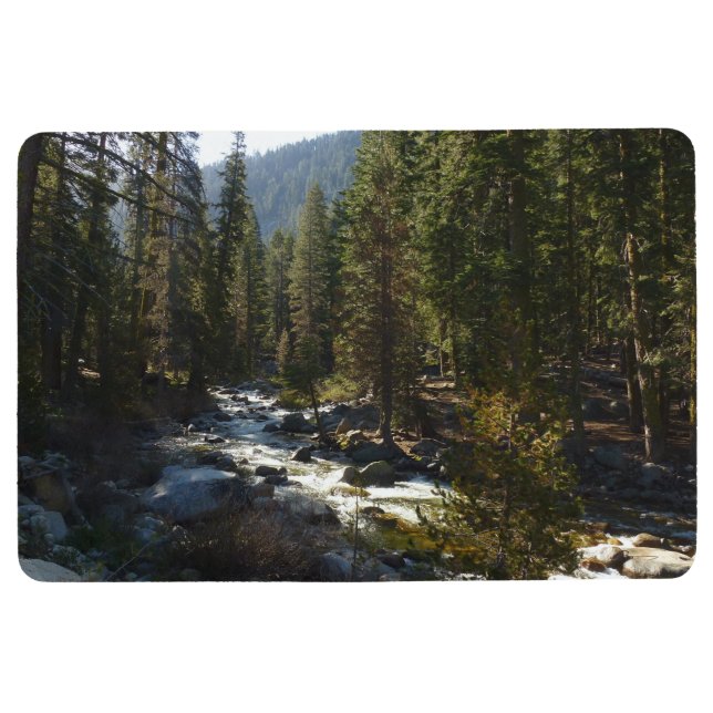 Kaweah rivier in Sequoia National Park Vloermat (Voorkant)