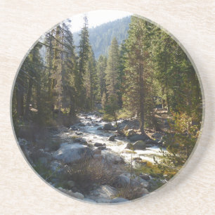 Kaweah rivier in Sequoia National Park Zandsteen Onderzetter