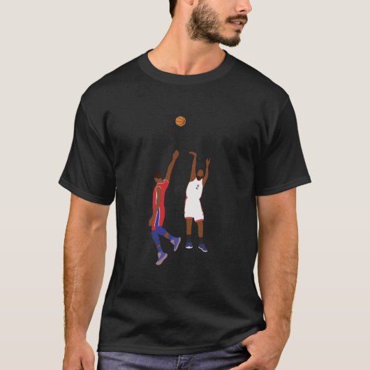 Kawhi Leonard - Buzzer Beater T-shirt (Voorkant)