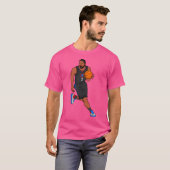 Kawhi Leonard - Los Angeles Basketbal T-shirt (Voorkant volledig)