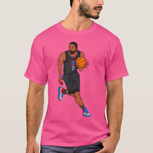 Kawhi Leonard - Los Angeles Basketbal T-shirt (Voorkant)