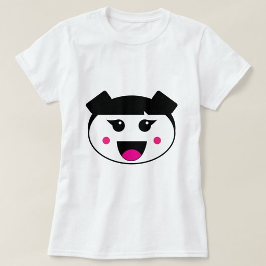 Kawii girl t-shirt (Design voorkant)