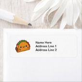 Kawii Taco Face Etiket (Insitu)