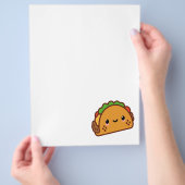 Kawii Taco Face Flyer (Hand)