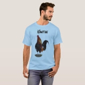Kawitan Basic T-Shirt Light Blue (Voorkant volledig)