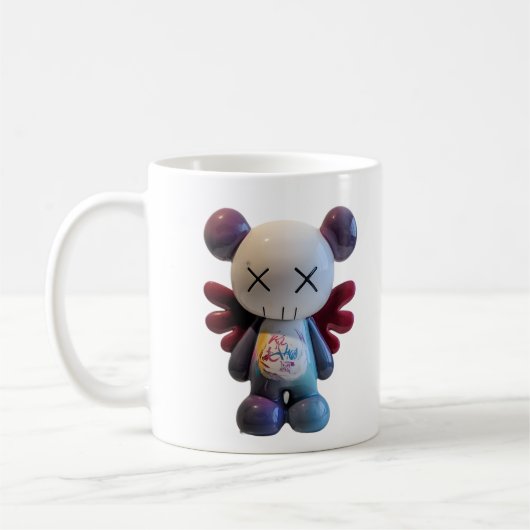Kaws Angel Wings Koffiemok (Links)