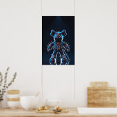 Kaws Companion: Graffiti Splash Poster (Keuken)