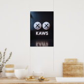 Kaws Companion: Graffiti Splash Poster (Keuken)