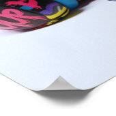 Kaws Companion: Graffiti Splash Poster (Hoek)