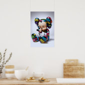 Kaws Companion: Graffiti Splash Poster (Keuken)