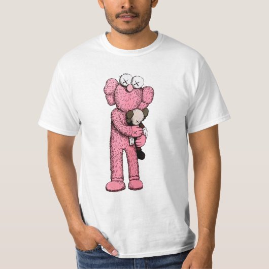 Kaws schattig t-shirt (Voorkant)