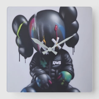 Kaws wandklok