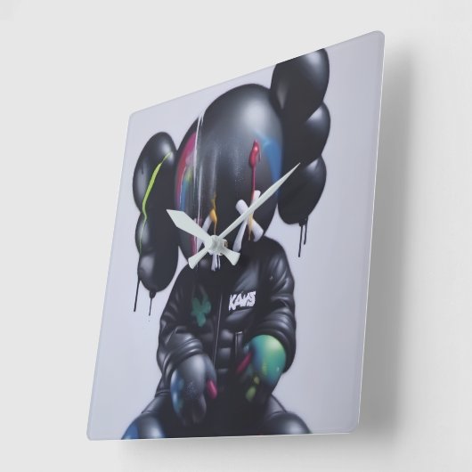 Kaws wandklok (Hoek)