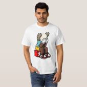 Kaws xx t-shirt (Voorkant volledig)