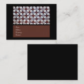 Kawung Batik Visitekaartje (Voorkant / Achterkant)