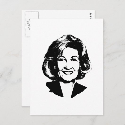 Kay Bailey Hutchison Briefkaart (Voorkant / Achterkant)
