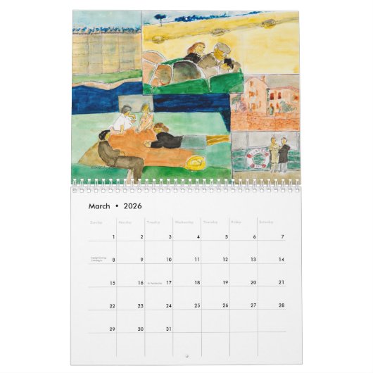 Kay Cassill 2018 Agenda - We hebben altijd Pari Kalender (Mar 2026)