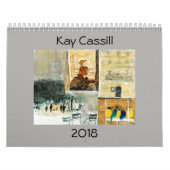 Kay Cassill 2018 Agenda - We hebben altijd Pari Kalender (Hoes)