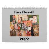 KAY CASSILL 2022 CALENDAR - STUDIO REEKS KALENDER (Hoes)