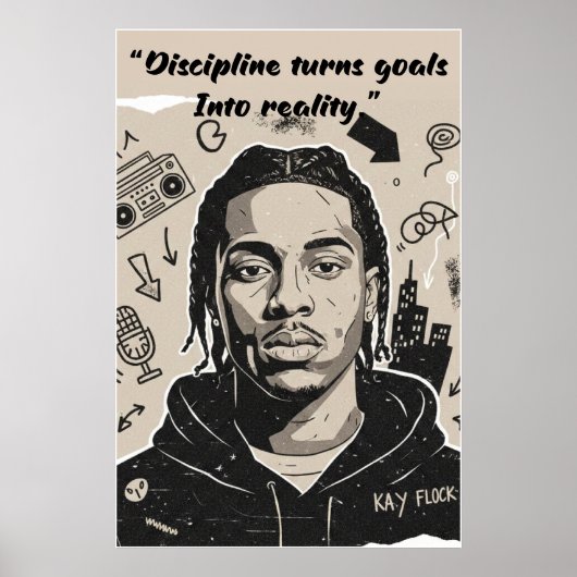 Kay Flock Poster (Voorkant)