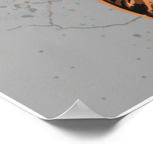 Kay Flock Poster – Fall Seven Times Stand Up Eight (Hoek)