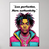 Kay Flock Poster – Less Perfection (Voorkant)