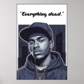 Kay Flock Poster – Street Motivation (Voorkant)