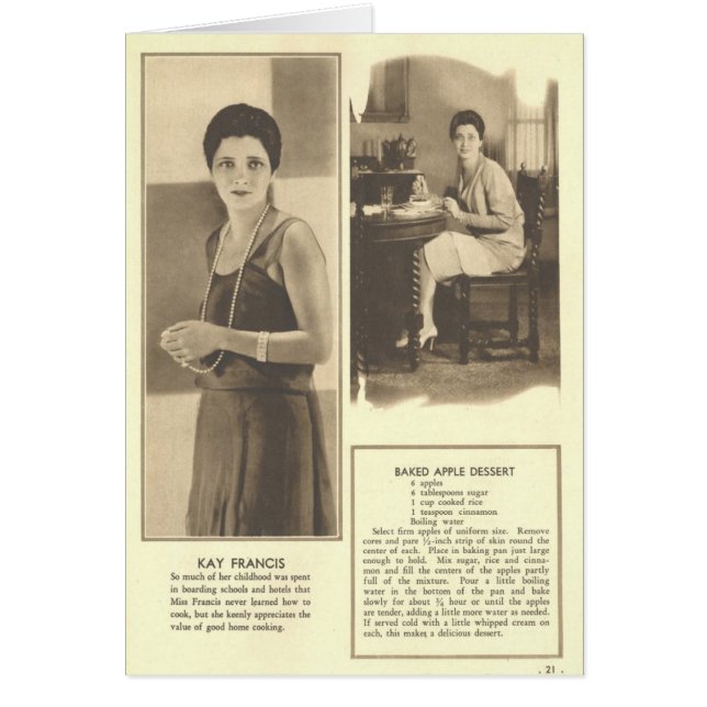 Kay Francis Bked Apple Dessert (Voorkant)