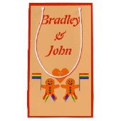 Kay Mannen kerstontbijtkoek Coupure Aangepast Klein Cadeauzakje (Voorkant)