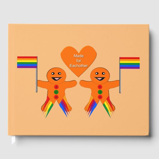 Kay Mannen kerstontbijtkoek Gastenboek (Voorkant)