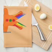 Kay Mannen kerstontbijtkoek Theedoek (Quarter Fold)