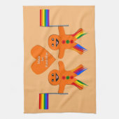 Kay Mannen kerstontbijtkoek Theedoek (Verticaal)