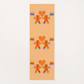 Kay Mannen kerstontbijtkoek Yogamat (Voorkant)