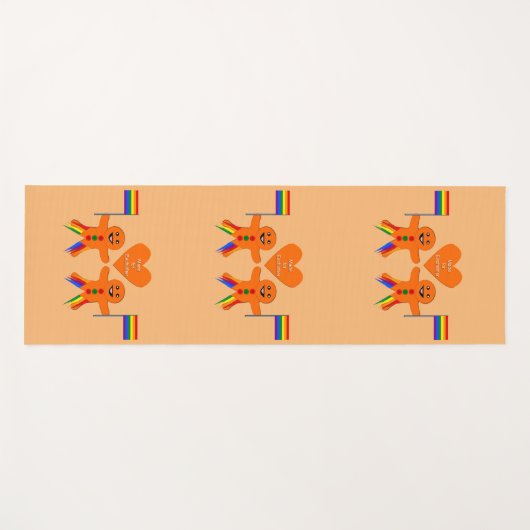 Kay Mannen kerstontbijtkoek Yogamat (Voorkant (horizontaal))