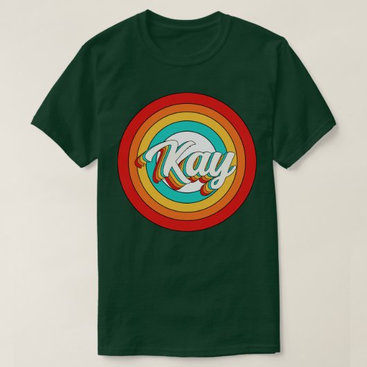 Kay Naam Shirt  Kay Circle (Design voorkant)