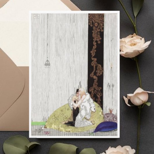 Kay Nielsen de jongen in de Beren huid Kaart