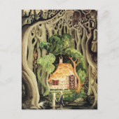 Kay Nielsen Hansel en Gretel Briefkaart (Voorkant)