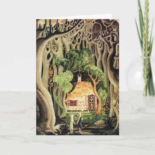 Kay Nielsen Hansel en Gretel Kaart (Voorkant)