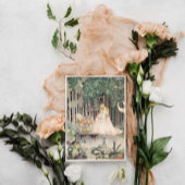 Kay Nielsen Het Afbeelding in Fairy Lake Bedankkaart