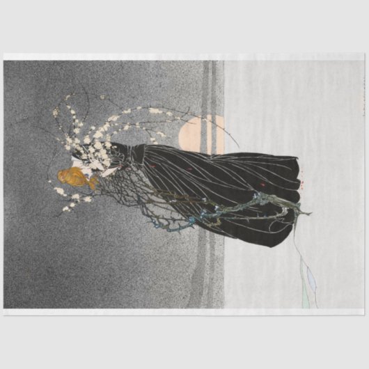 Kay Nielsen 'Het verhaal van de moeder' Tissuepapier (Voorkant)