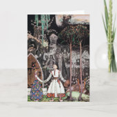 Kay Nielsen Hij nam afscheid van de prinses Kaart (Voorkant)