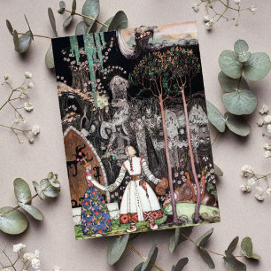 Kay Nielsen Hij nam afscheid van de prinses Kaart