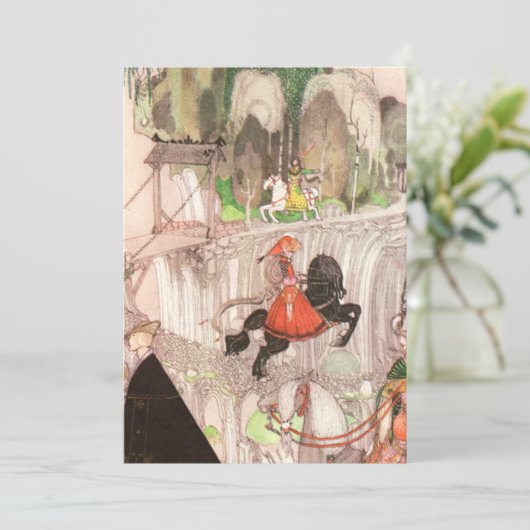 Kay Nielsen in het oosten van de zon en ten westen Kaart (Staand voorkant)