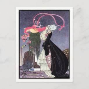 Kay Nielsen - in poeder en crinoline Briefkaart