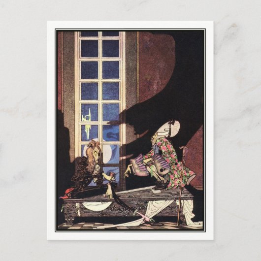 Kay Nielsen - in poeder en crinoline Briefkaart (Voorkant)