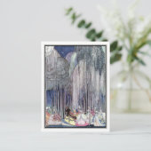 Kay Nielsen - in poeder en crinoline Briefkaart (Staand voorkant)