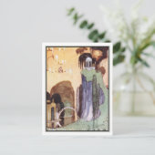 Kay Nielsen - in poeder en crinoline Briefkaart (Staand voorkant)