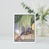 Kay Nielsen - in poeder en crinoline Briefkaart (Staand voorkant)