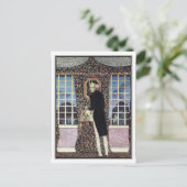 Kay Nielsen - in poeder en crinoline Briefkaart (Staand voorkant)