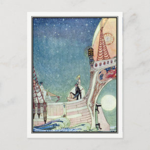 Kay Nielsen - in poeder en crinoline Briefkaart